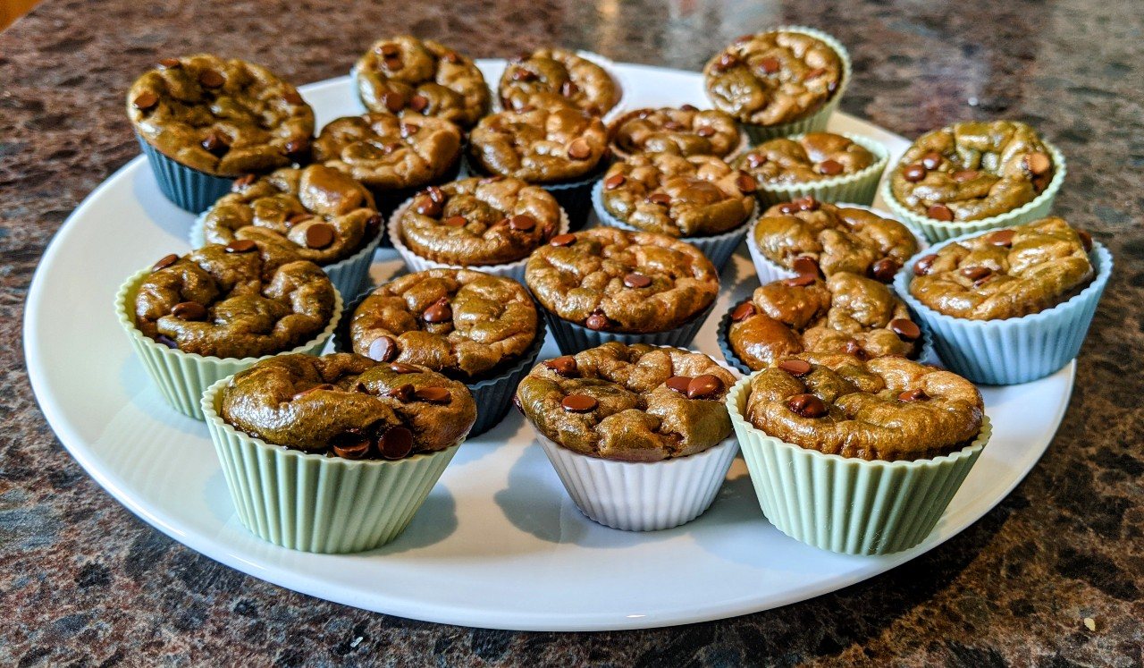 Flourless Mini Blender Muffins