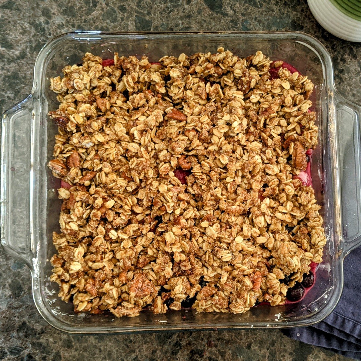 GF Berry Crisp - A sweet and flavorful summertime dessert