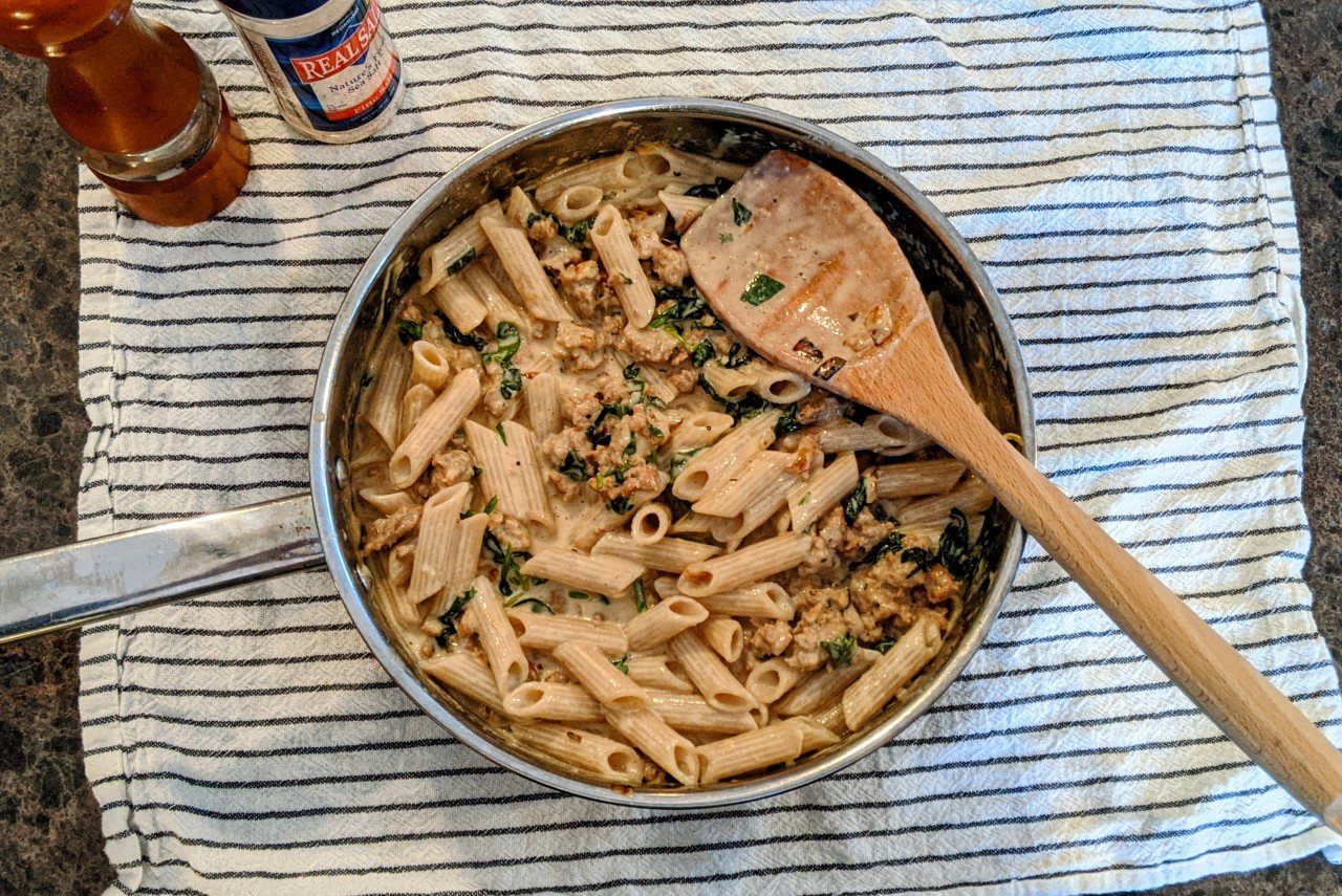 Gluten-Free Creamy Italian Pasta