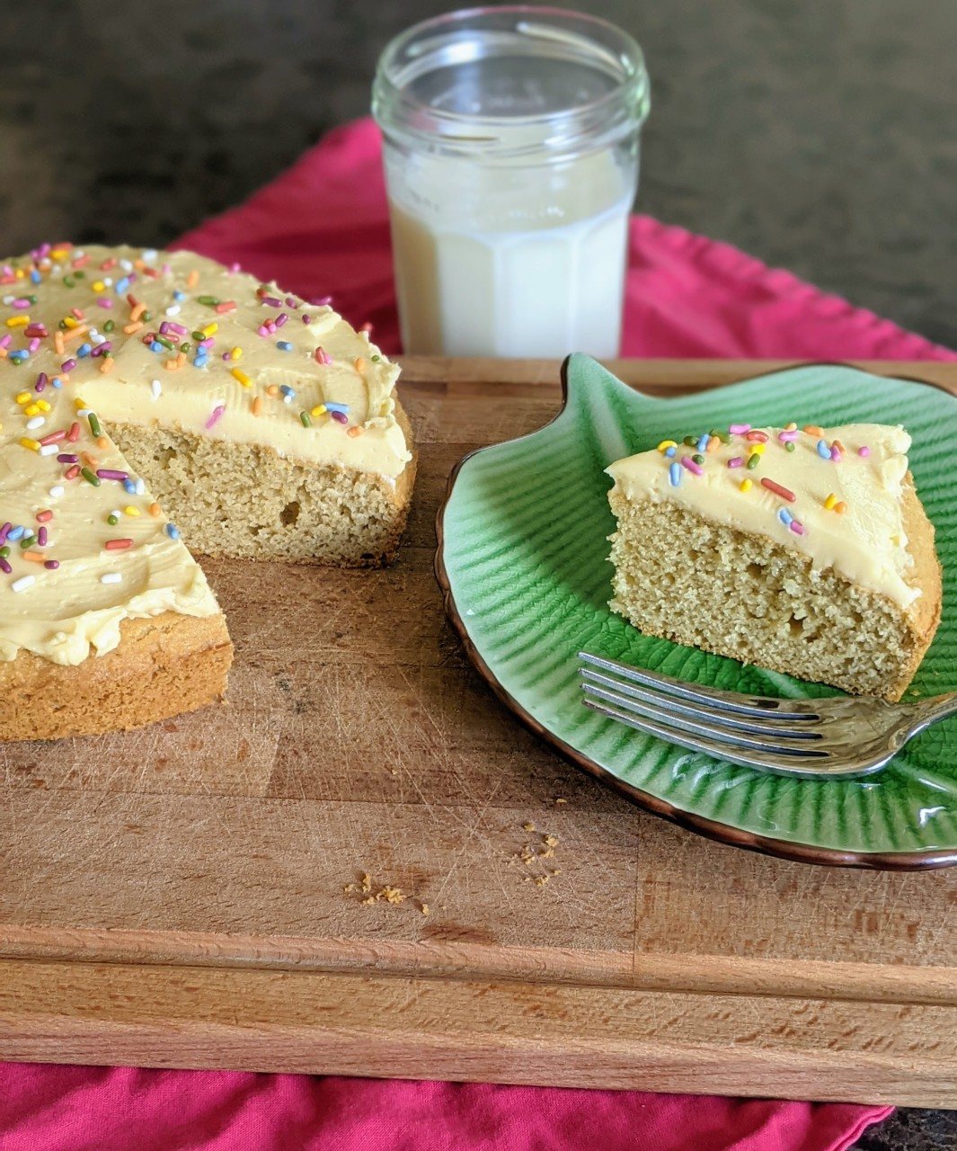 Vanilla Cake: a gluten-free treat